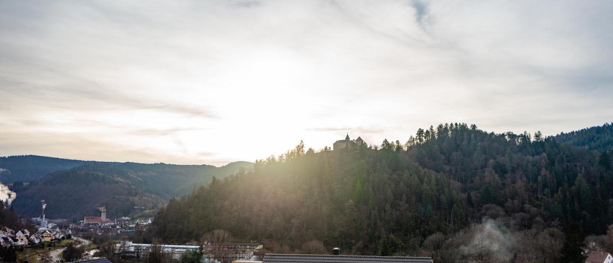Schlossblick Schwarzwaldpanorama Gernsbach Eksteriør billede